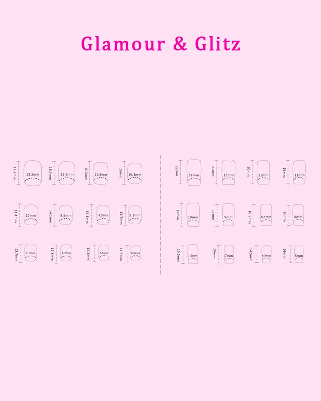 SO PINK BEAUTY Press On Nails 2 Packs 