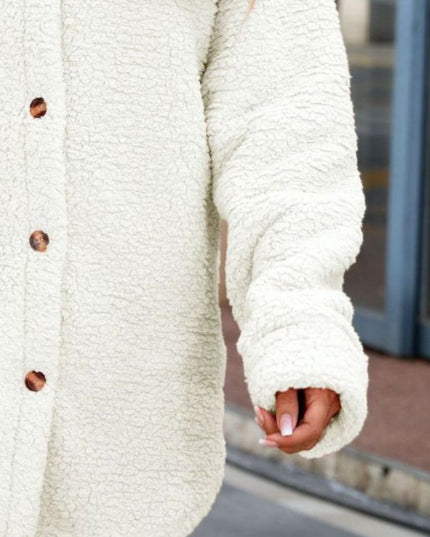 Button Down Collared Coat