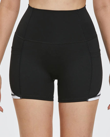 High Waist Active Shorts 