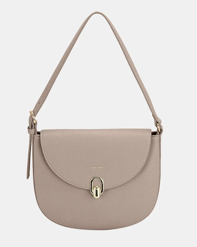 David Jones Metal Buckle Shoulder Bag 