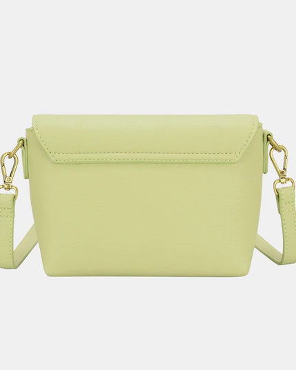 David Jones PU Leather Crossbody Bag