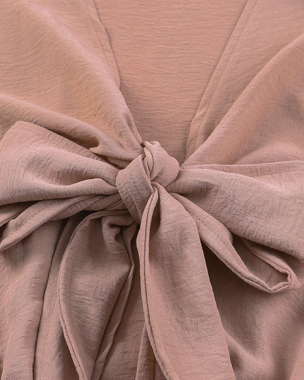 Tied Flounce Sleeve Plunge Romper