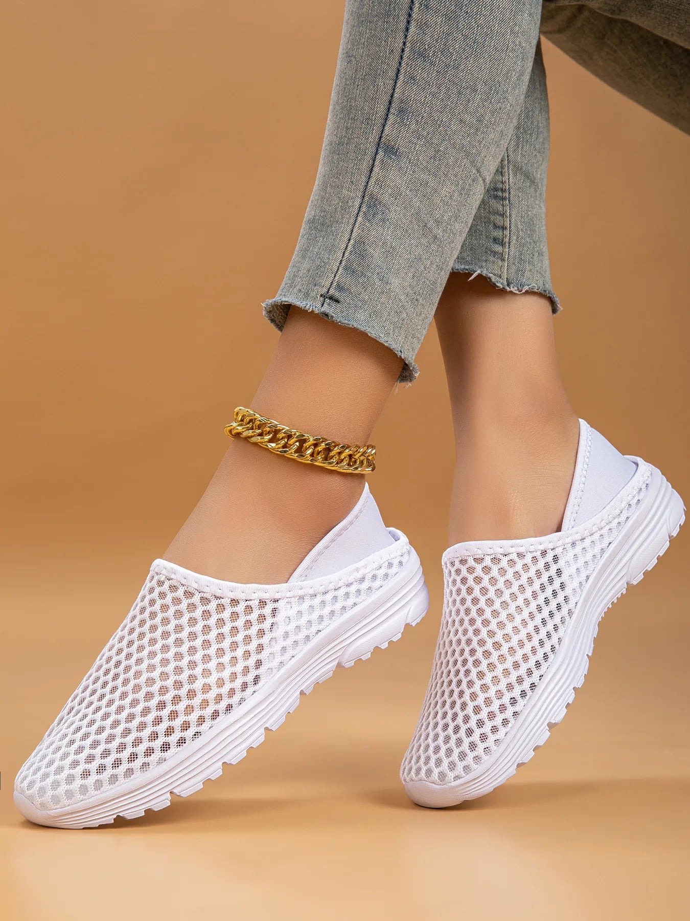 Breathable Mesh Slip-Ons