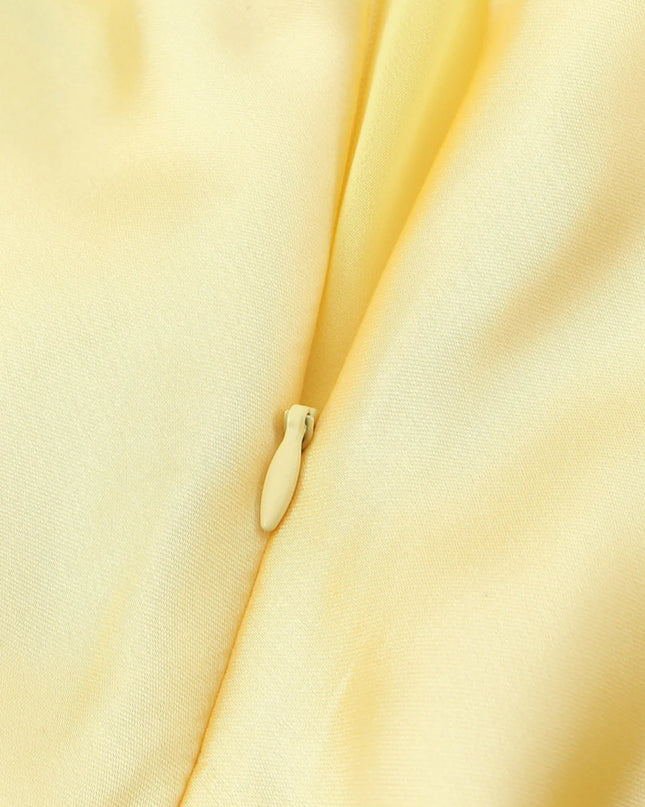 Satin V-Neck Cami Dress