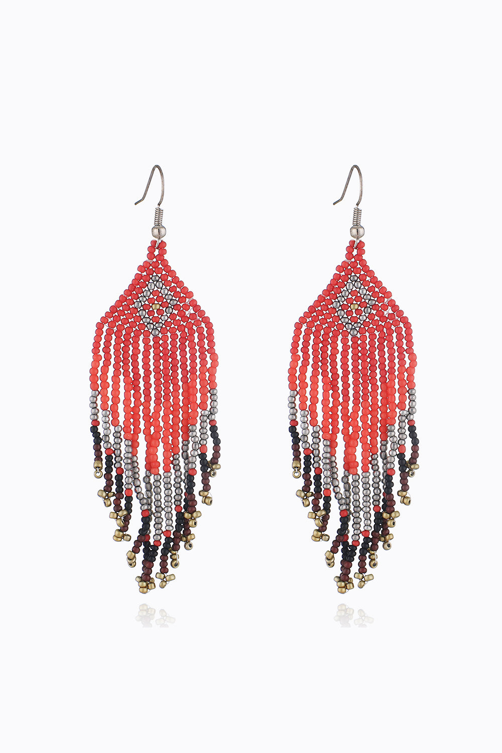 Beaded Dangle Earrings 