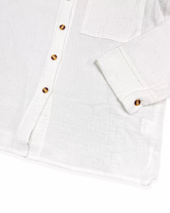 Button Up Relaxed Fit Shirt