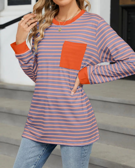 Striped Long Sleeve T-Shirt