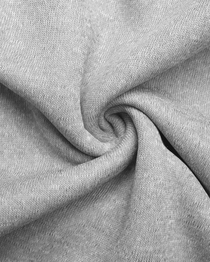 Drawstring Zip Detail Cold Shoulder Hoodie