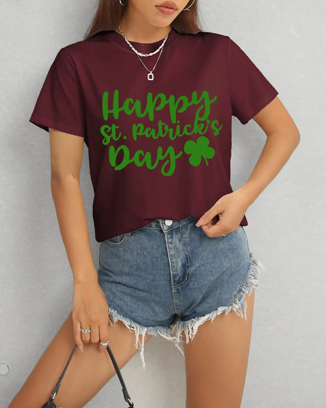 HAPPY ST. PATRICK'S DAY Short Sleeve T-Shirt