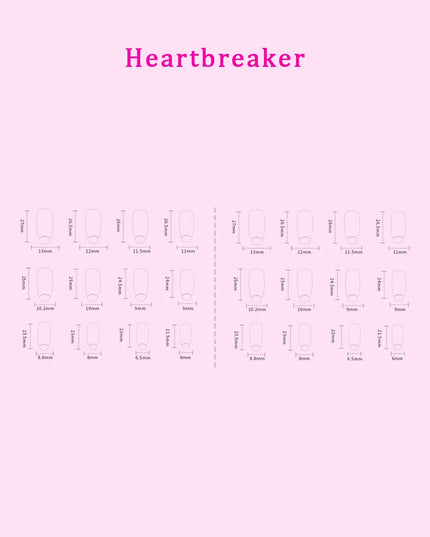 SO PINK BEAUTY Press On Nails 2 Packs 