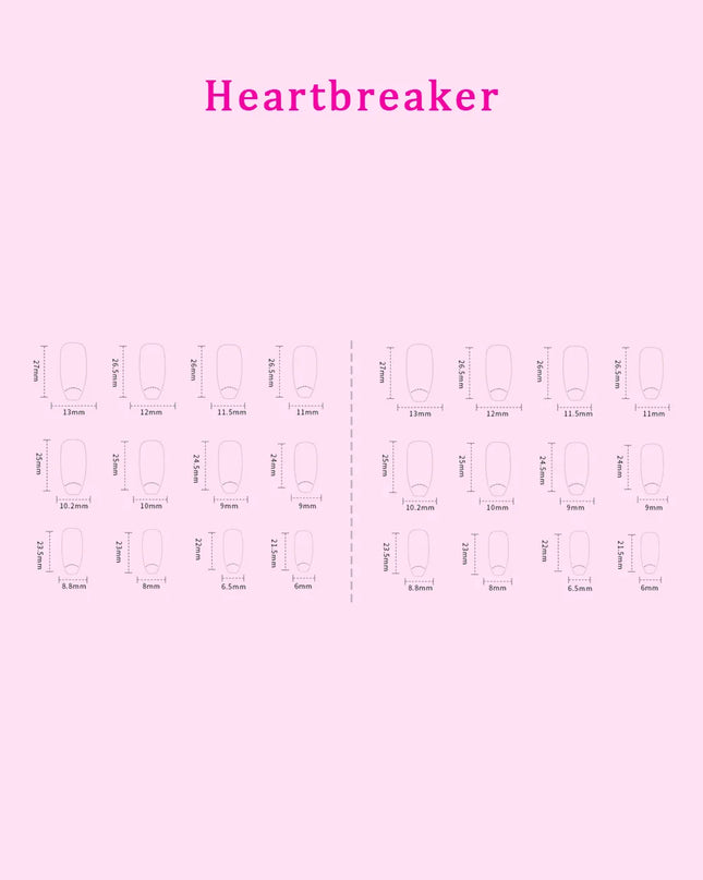 SO PINK BEAUTY Press On Nails 2 Packs 