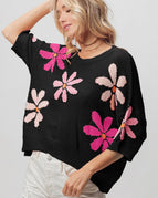 Black/Pink/Fuchsia / L