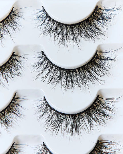 SO PINK BEAUTY Mink Eyelashes 5 Pairs 