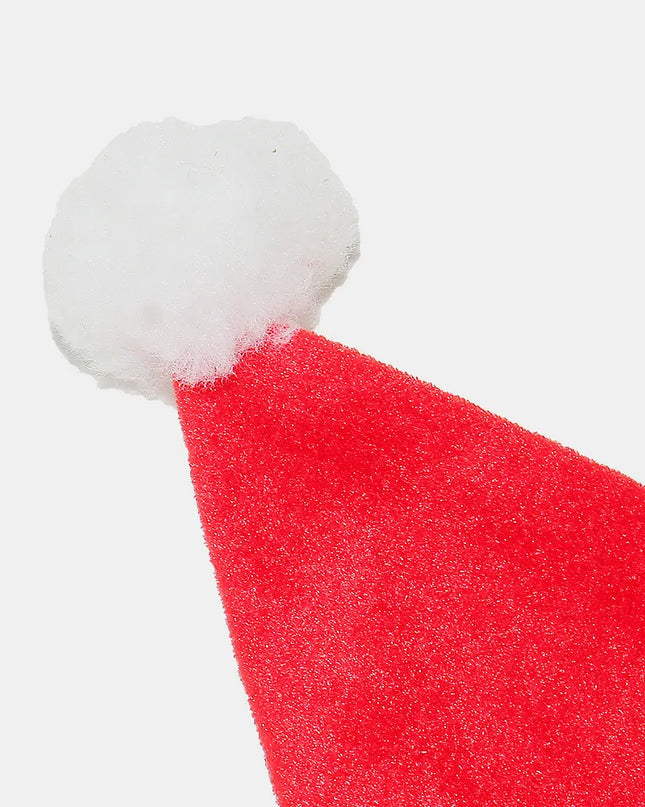 2 Piece Antler Christmas Hat with pompom
