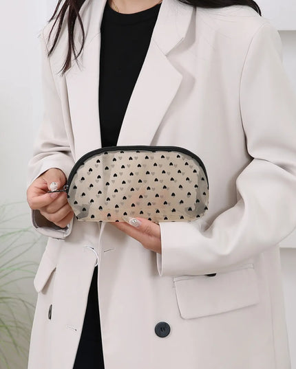 4- Piece Heart Polyester Storage Bag