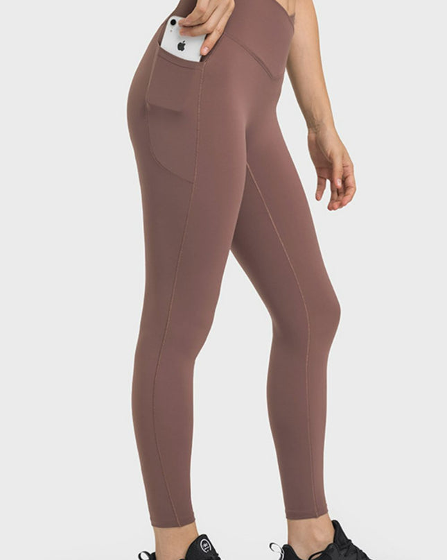 Millennia V-Waist Yoga Leggings with Pockets