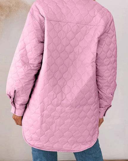 Snap Down Collared Winter Coat