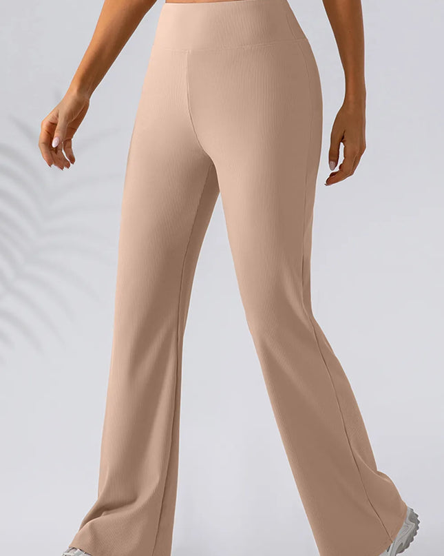 High Waist Straight Active Pants 