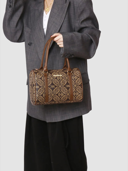 6-Piece Geometric Pattern Bag Set