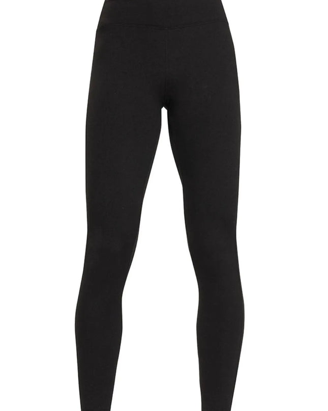Zenana Microfiber Waistband Leggings BLACK