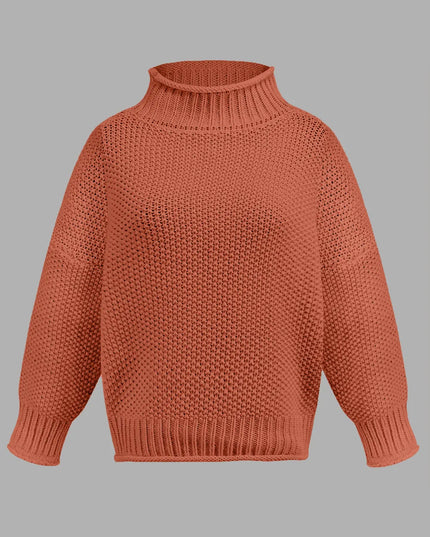 Turtleneck Long Sleeve Sweater