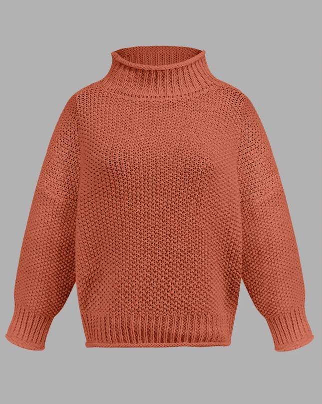 Turtleneck Long Sleeve Sweater