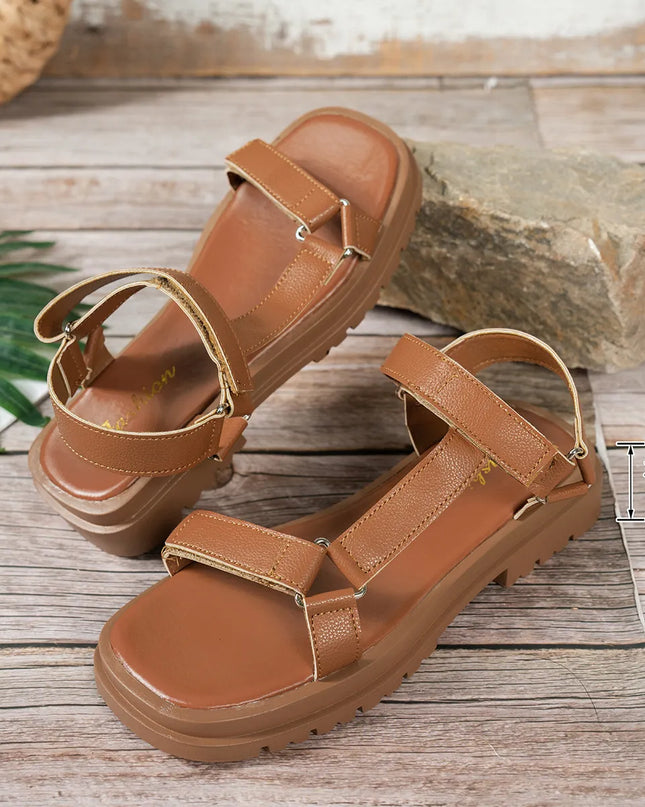 Open Toe Platform Sandals