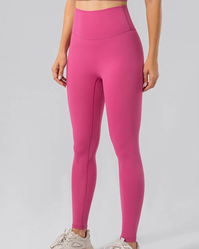 High Waist Wide Waistband Active Leggings 