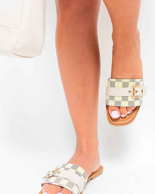 Open Toe Flat Sandals