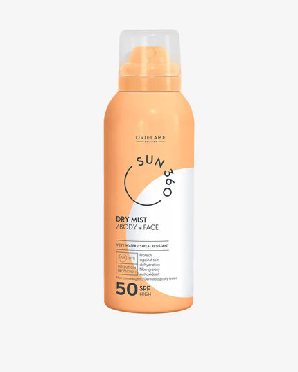 Dry Mist Body + Face SPF 50 High 