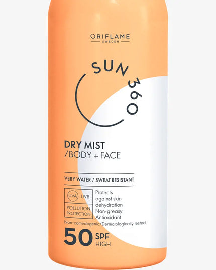 Dry Mist Body + Face SPF 50 High 